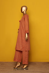 2 Piece Stitched Khaddar Printed Suit