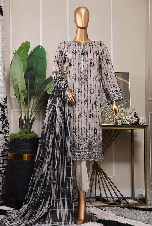 Mahee by HZ Textiles Embroidered Lawn Suit Unstitched 3 Piece MEJ-1251 - Summer Collection