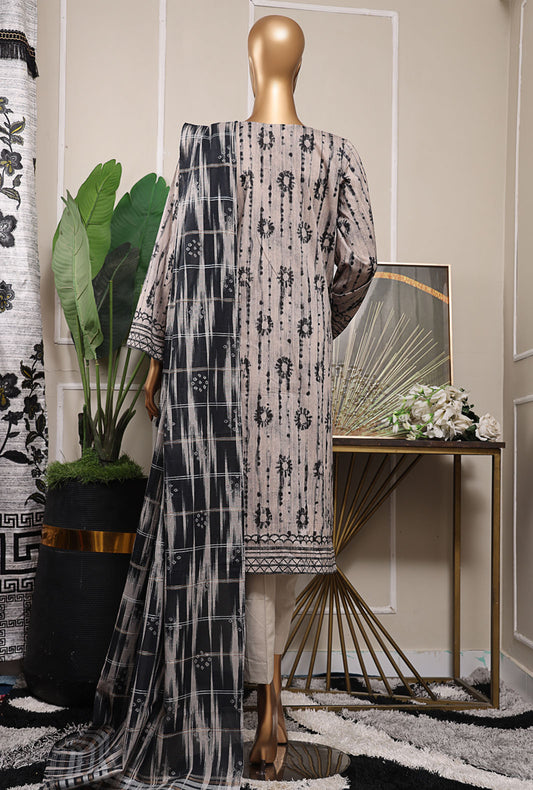 Mahee by HZ Textiles Embroidered Lawn Suit Unstitched 3 Piece MEJ-1251 - Summer Collection