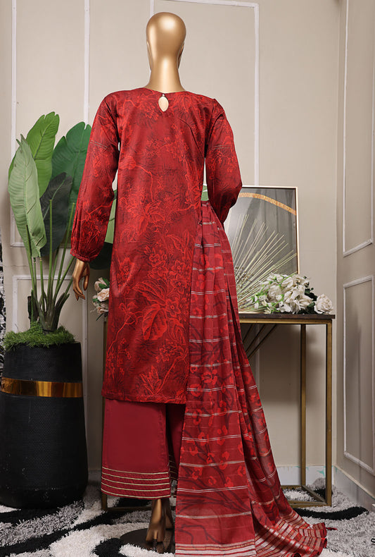 Mahee by HZ Textiles Embroidered Lawn Suit Unstitched 3 Piece MEJ-1253 - Summer Collection