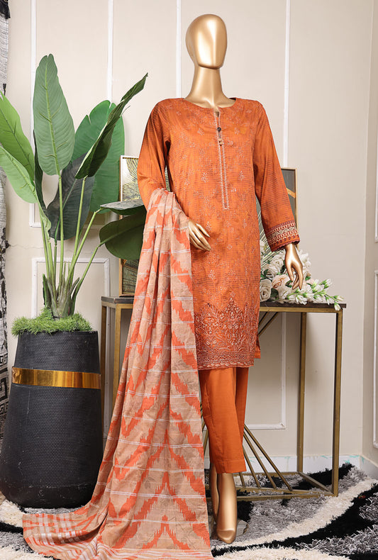 Mahee by HZ Textiles Embroidered Lawn Suit Unstitched 3 Piece MEJ-1254 - Summer Collection
