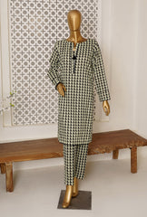 2 Piece Unstitched Khaddar Printed Suit