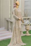 Royal Needlework Luxe by HZ Textiles Embroidered Satin Suit Unstitched 3 Piece 04