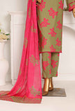 3 Piece Unstitched - Digital Printed Linen Suit - LWP-1022