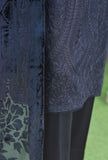 Royal Needlework Luxe by HZ Textiles Embroidered Satin Suit Unstitched 3 Piece 06