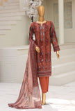 Asasa by HZ Textiles Digital Printed Lawn Suit Unstitched 3 Piece AEC - 1004