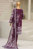 Asasa by HZ Textiles Digital Printed Lawn Suit Unstitched 3 Piece AEC - 1007