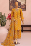 Co-Ords Mid Summer by HZ Textiles Digital Printed Lawn Suit Unstitched 3 Piece COP-3468 Vol 03