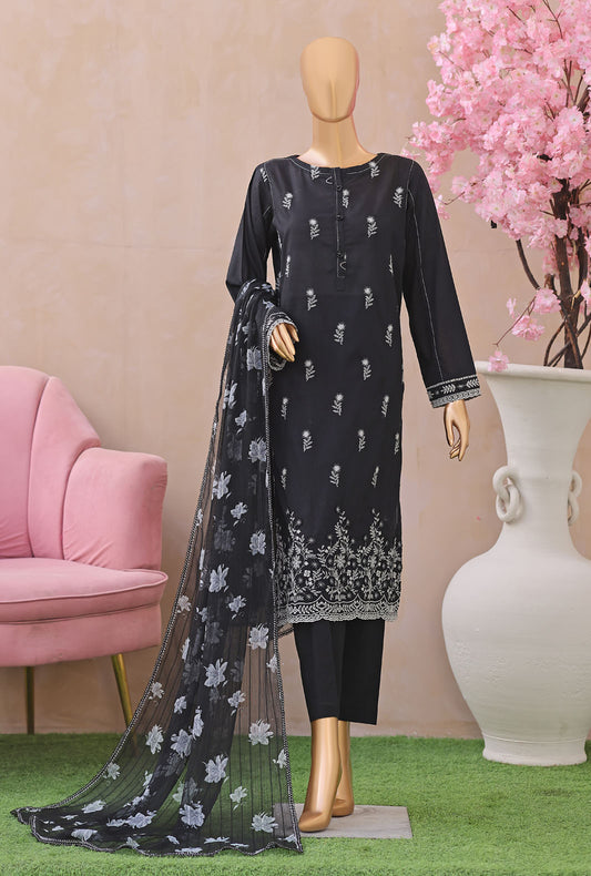 Dynasty by HZ Textiles Embroidered Lawn Suit 3 Piece Unstitched DEC - 05