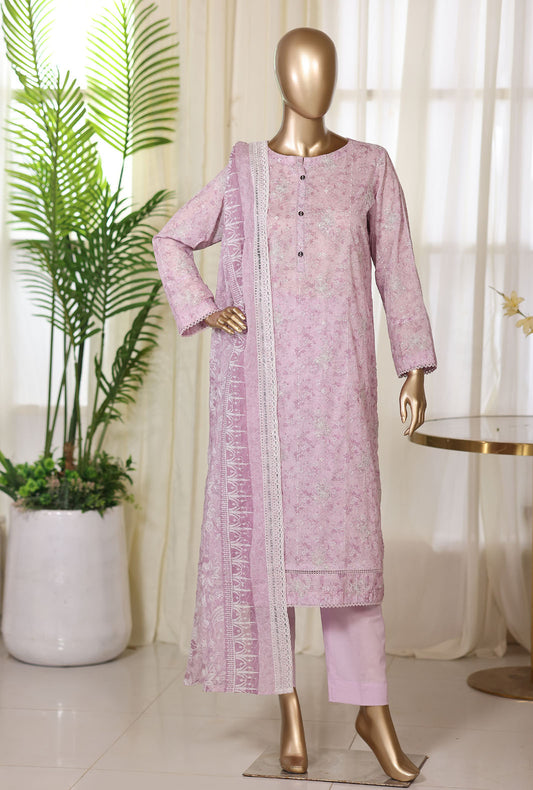 Dhagakari by HZ Textiles Embroidered Lawn Suit Unstitched 3 Piece DEC - 1068 Vol-03