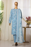 Dhagakari by HZ Textiles Embroidered Lawn Suit Unstitched 3 Piece DEC - 1074 Vol-03