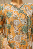 Dhagakari by HZ Textiles Embroidered Lawn Suit Unstitched 3 Piece DEC - 3129