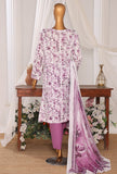Dhagakari by HZ Textiles Embroidered Lawn Suit Unstitched 3 Piece DEC-605 - Summer Collection