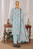 Dhagakari by HZ Textiles Embroidered Lawn Suit Unstitched 3 Piece DEC-603 - Summer Collection