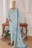 Dhagakari by HZ Textiles Embroidered Lawn Suit Unstitched 3 Piece DEC-603 - Summer Collection