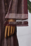 Damask by HZ Textiles Printed Jacquard Suit Stitched 3 Piece DJP-3P-039 Ruby Rouge