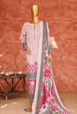 Elegant by HZ Textiles Embroidered Lawn Suit Unstitched 3 Piece EC-1051 Vol-02