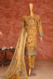 Elegant by HZ Textiles Embroidered Lawn Suit Unstitched 3 Piece EC-1054 Vol-02