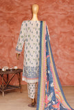 Elegant by HZ Textiles Embroidered Lawn Suit Unstitched 3 Piece EC-1057 Vol-02