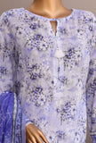 Elite by HZ Textiles Embroidered Lawn Unstitched 3 Piece Suit EC-1280 - Summer Collection