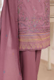 Exclusive by HZ Textiles Embroidered Lawn Suit Unstitched 3 Piece EJC - 7043