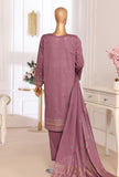 Exclusive by HZ Textiles Embroidered Lawn Suit Unstitched 3 Piece EJC - 7043