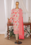 Elite by HZ Textiles Embroidered Lawn Unstitched 3 Piece Suit ELC-803 - Winter Collection