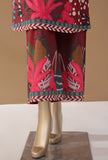 Intermix by HZ Textiles Printed Cambric Suit Stitched 3 Piece ELP-3P-532 Tropical Marsala