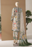 Intermix by HZ Textiles Printed Cambric Suit Stitched 3 Piece ELP-3P-533 Multi Vintage