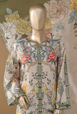 Intermix by HZ Textiles Printed Cambric Suit Stitched 3 Piece ELP-3P-533 Multi Vintage