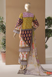 Intermix by HZ Textiles Printed Cambric Suit Stitched 3 Piece ELP-3P-537 Art Breakout