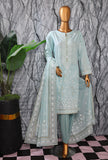 Exclusive Mid Summer by HZ Textiles Embroidered Cotton Suit Unstitched 3 Piece EMC-32 - Vol - 02