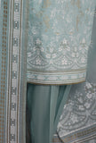 Exclusive Mid Summer by HZ Textiles Embroidered Cotton Suit Unstitched 3 Piece EMC-32 - Vol - 02