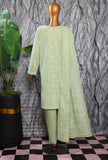 Exclusive Mid Summer by HZ Textiles Embroidered Cotton Suit Unstitched 3 Piece EMC-33 - Summer Collection