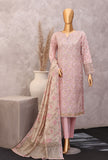 Exclusive by HZ Textiles Printed Lawn Suit Unstitched 3 Piece EPC - 7057