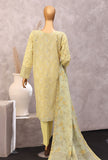 Exclusive by HZ Textiles Printed Lawn Suit Unstitched 3 Piece EPC - 7058