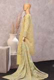 Exclusive by HZ Textiles Printed Lawn Suit Unstitched 3 Piece EPC - 7058