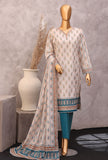 Exclusive by HZ Textiles Printed Lawn Suit Unstitched 3 Piece EPC - 7061