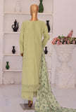 Floral Vibes by HZ Textiles Embroidered Lawn Suit Unstitched 3 Piece FVE - 06