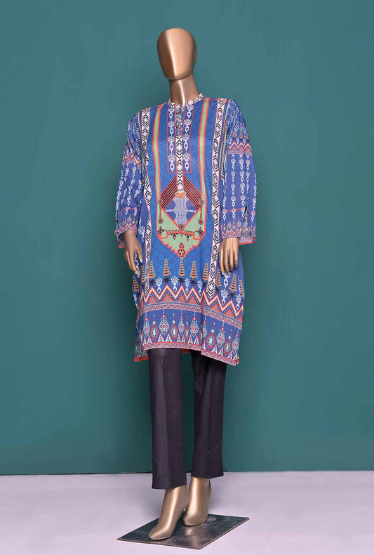 1 Piece Stitched Lawn Printed Suit