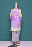 1 Piece Stitched Lawn Printed Suit
