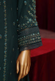3 Piece Stitched Fasaane Chiffon HZK-187 Green Vol-07