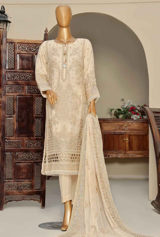 3 Piece Stitched Fasaane HZK-169 Skin Vol-04