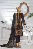 3 Piece Unstitched Jacquard Suit