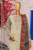 Crosshatch Embroidered Khaddar Unstitched Suit By HZ Textiles- KCE - 3091