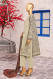Crosshatch Embroidered Khaddar Unstitched Suit By HZ Textiles- KCE - 3091