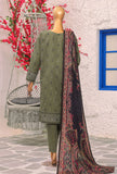 Crosshatch Embroidered Khaddar Unstitched Suit By HZ Textiles- KCE - 3095