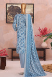 Dhagakari by HZ Textiles Embroidered Khaddar Suit Unstitched 3 Piece KDE - 3367