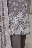 Khaddar Chikankari by HZ Textiles Embroidered Khaddar Suit Unstitched 3 Piece - KEC-101 - Winter Collection