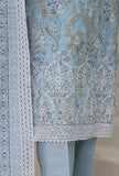 Khaddar Chikankari by HZ Textiles Embroidered Khaddar Suit Unstitched 3 Piece - KEC-102 - Winter Collection